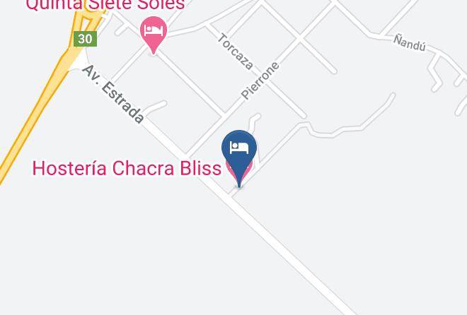 Tandil Partido - Hosteria Chacra Bliss Maps