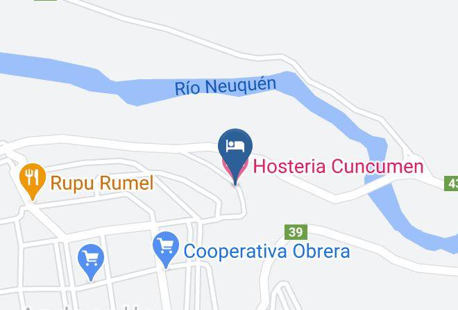 Minas - Hosteria Cuncumen Maps