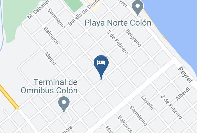Colon - Hosteria D L Maps