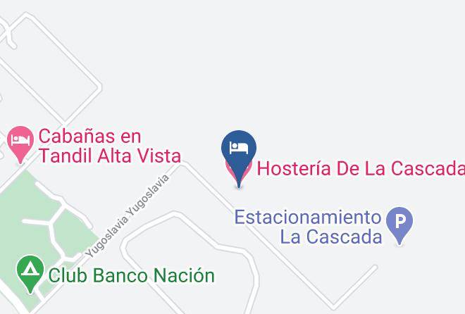 Tandil Partido - Hosteria De La Cascada Maps