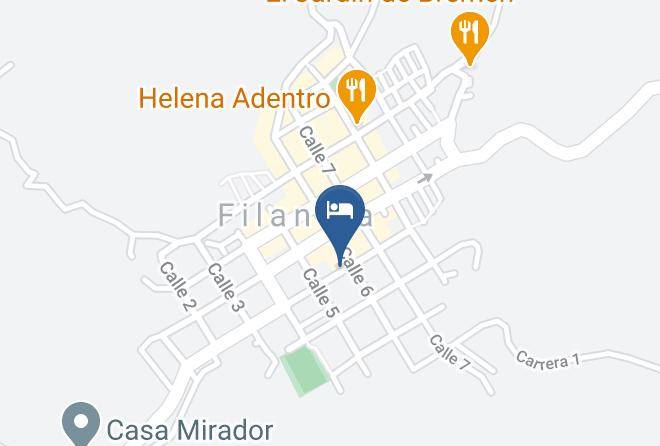 Filandia - Hosteria De Mi Pueblo Maps