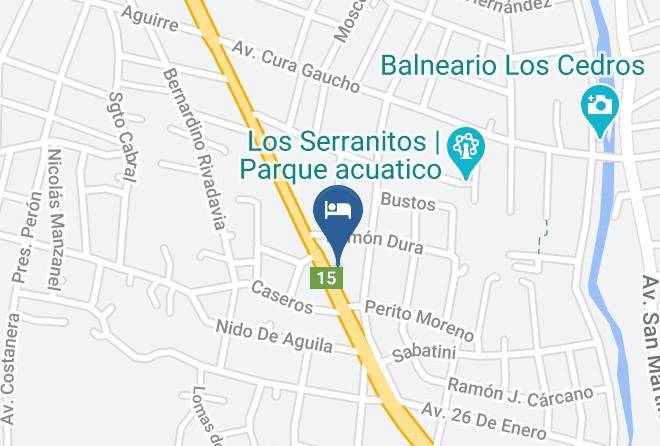 San Alberto Department - Hosteria Del Angel Maps