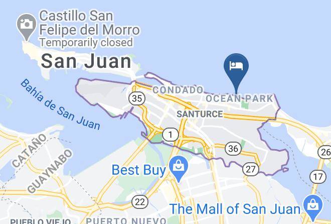 Hosteria Del Mar Map