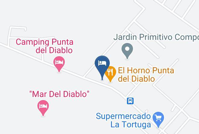 Rocha - Hosteria Del Pescador Maps