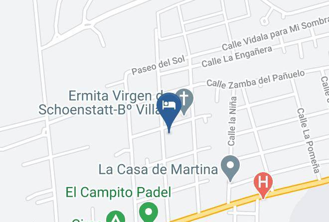 Salta - Hosteria Del Prado Salta Maps