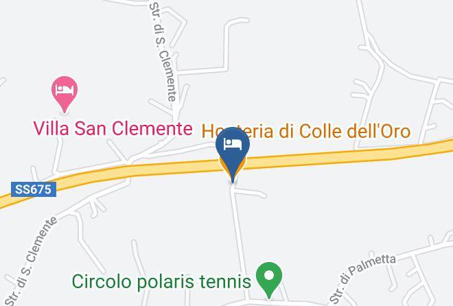 Terni - Hosteria Di Colle Dell'oro Maps