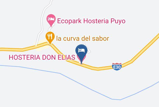 Puyo - Hosteria Don Elias Maps