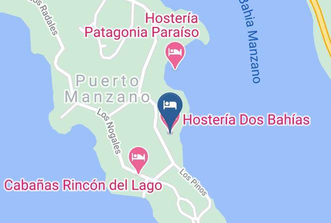 Villa La Angostura - Hosteria Dos Bahias Maps