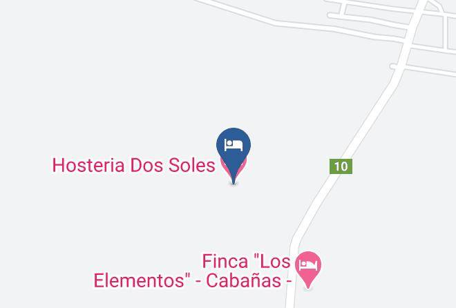 San Carlos - Hosteria Dos Soles Maps