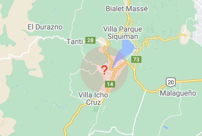 Santa Maria Department - Hosteria Durango Maps