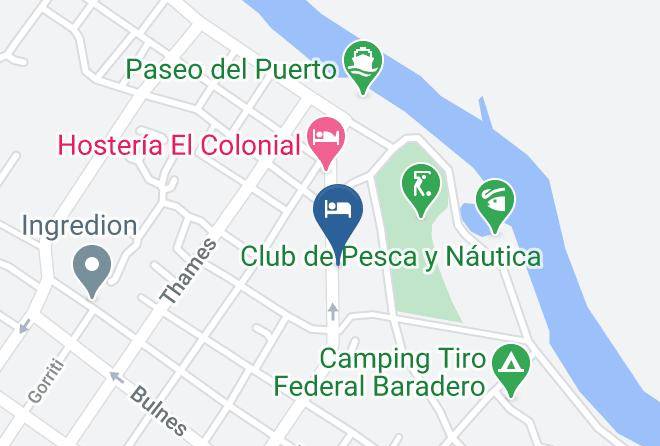 Baradero - Hosteria Edelweiss 3 Estrellas Maps