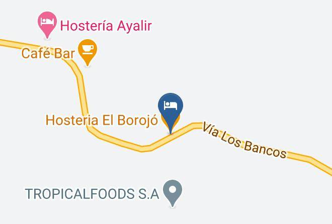 Pedro Vicente Maldonado - Hosteria El Borojo Maps