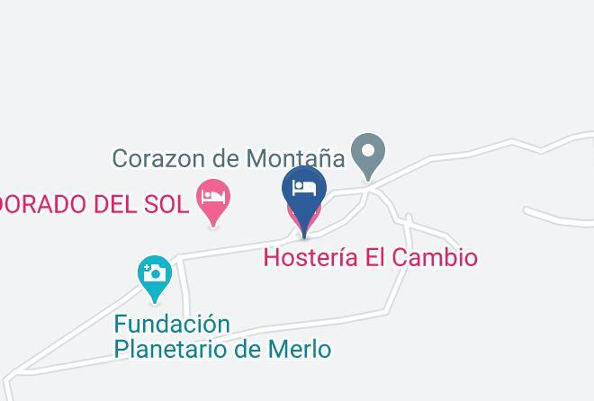 Santa Rosa Dellara - Hosteria El Cambio Maps