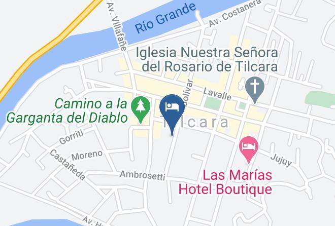 Tilcara - Hosteria El Encanto Maps