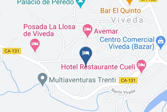 Santillana - Hosteria El Faro Maps