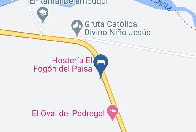 Hosteria El Kibutz Map