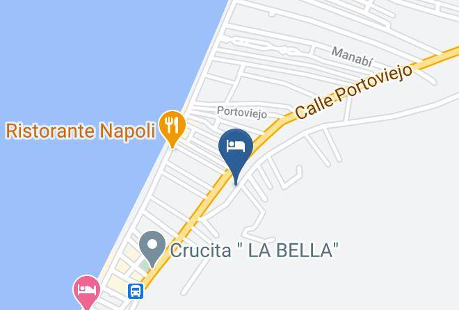 Portoviejo - Hosteria El Velero Maps