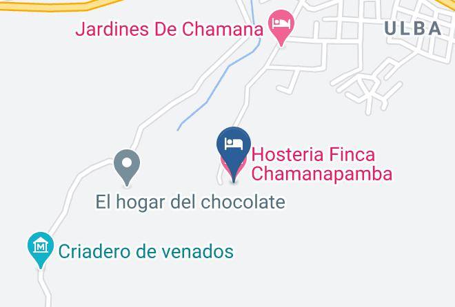 Banos De Agua Santa - Hosteria Finca Chamanapamba Maps