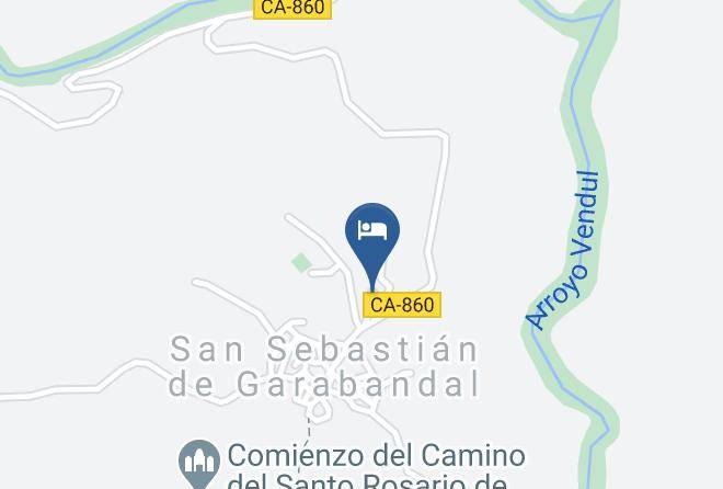 Puentenansa - Hosteria Garabandal Maps