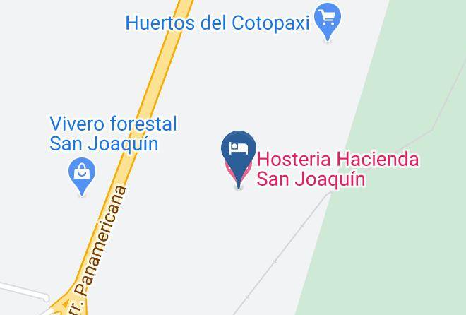 Latacunga - Hosteria Hacienda San Joaquin Maps
