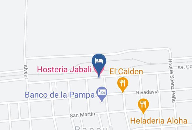Rancul - Hosteria Jabali Maps