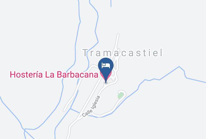Hosteria La Barbacana Map