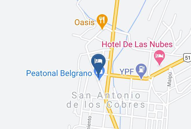 Los Andes Department - Hosteria La Esperanza Maps