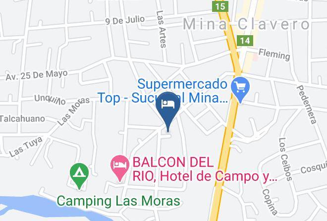 San Alberto Department - Hosteria La Estancia Maps