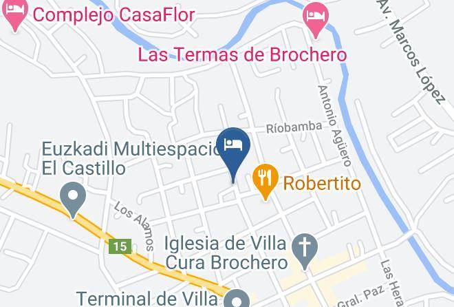 San Alberto Department - Hosteria La Palmita Maps