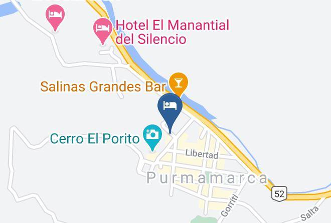 Tumbaya - Hosteria La Pushka Maps