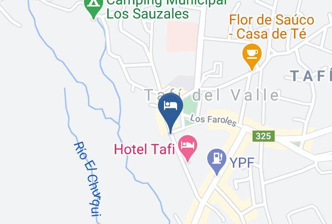 Tafi Del Valle - Hosteria La Rosada Maps