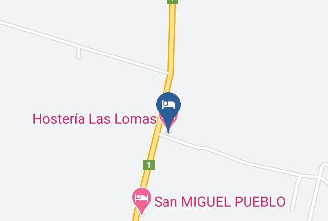Concaran - Hosteria Las Lomas Maps