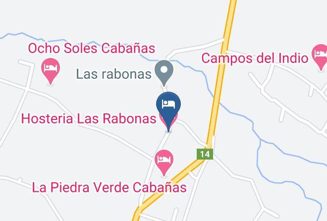 San Alberto Department - Hosteria Las Rabonas Maps