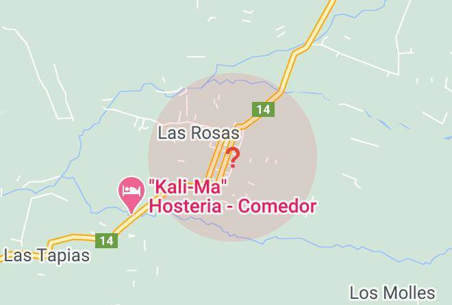 San Javier Department - Hosteria Las Rejas Maps