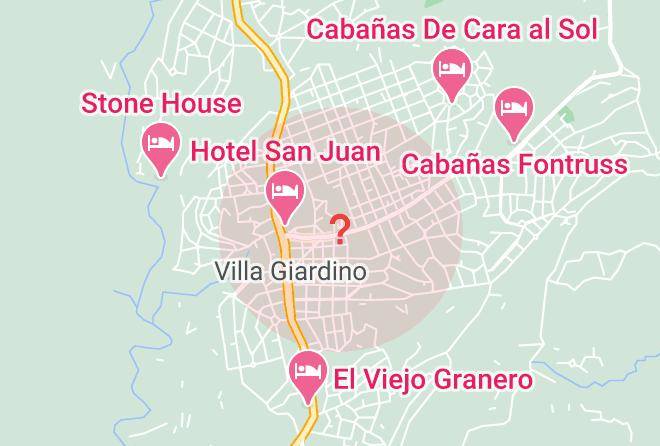 Punilla Department - Hosteria Los Churumbeles Maps