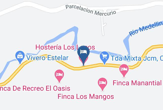 Barbosa - Hosteria Los Lagos Maps