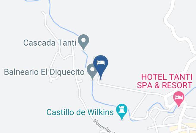Punilla Department - Hosteria Los Pinos Maps