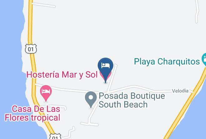 Hosteria Mar Y Sol Map