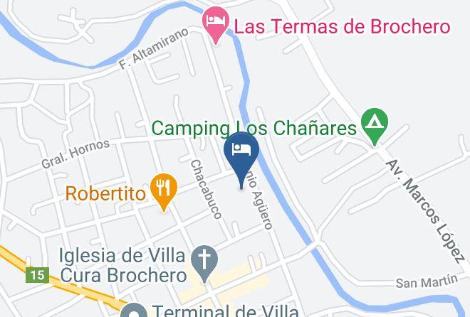 San Alberto Department - Hosteria Mariano Maps