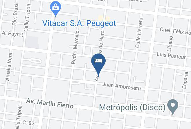 Misiones City - Hosteria Maryland Maps