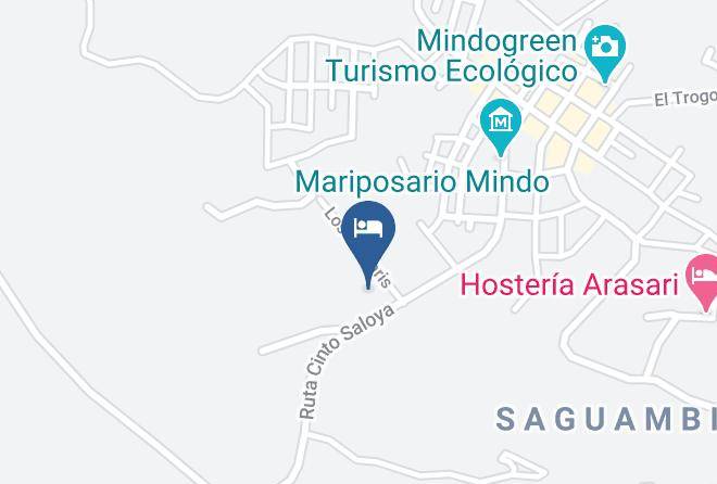 San Miguel De Los Bancos - Mindo Ananaw Maps