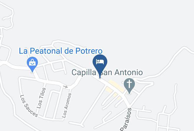 La Capital San Luis - Hosteria Mininco Maps