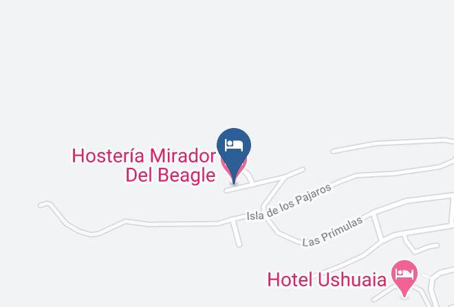 Ushuaia - Hosteria Mirador Del Beagle Maps