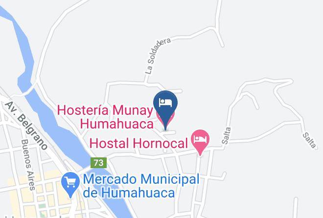 Humahuaca - Hosteria Munay Humahuaca Maps