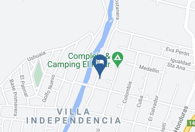 Santa Maria Department - Hosteria Nanderoga Maps