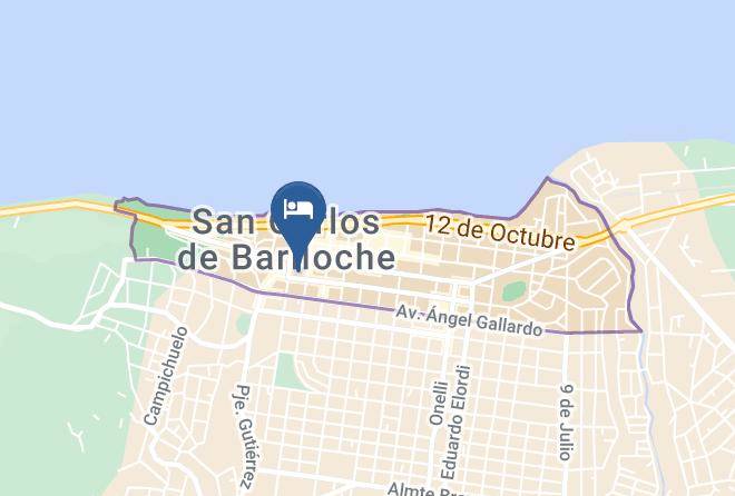 Bariloche - Hosteria Nogare Maps