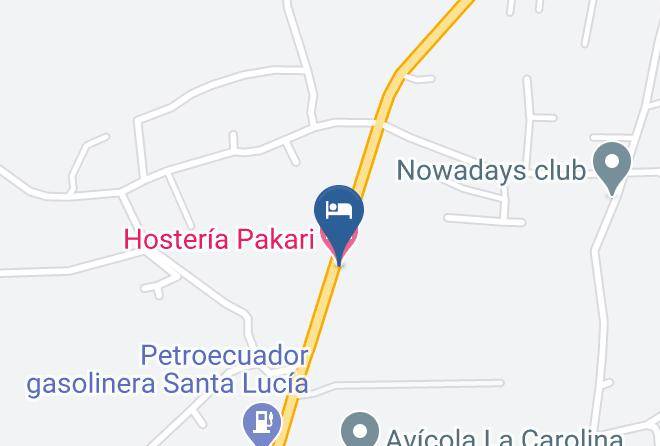 Tisaleo - Hosteria Pakari Maps