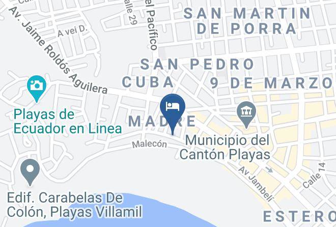 Playas - Hosteria Palmetto Maps