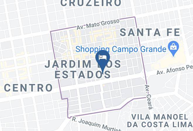 Campo Grande - Hosteria Pantaneira Maps
