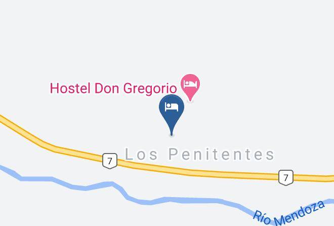 Lujan De Cuyo - Hosteria Penitentes Maps